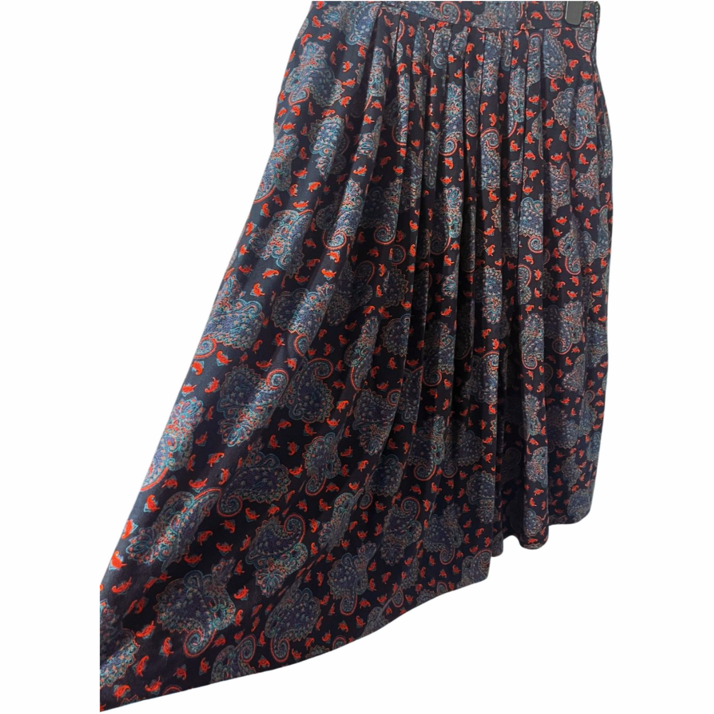 Steilmann W. Germany Paisley Maxi Skirt, 70s, M L